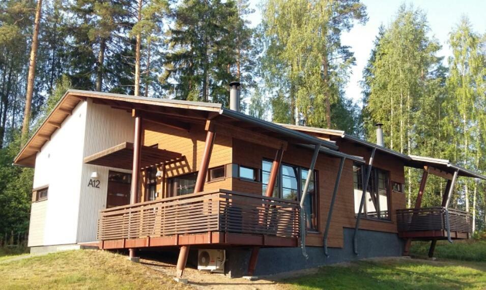 Saimaa Style Spa Chalet Virasoja Exterior photo
